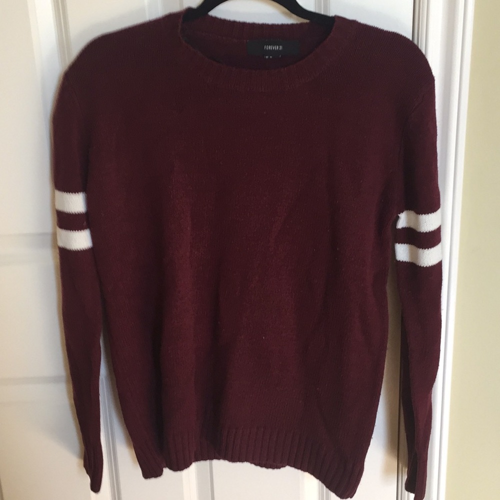 Forever 21 Maroon Sweater